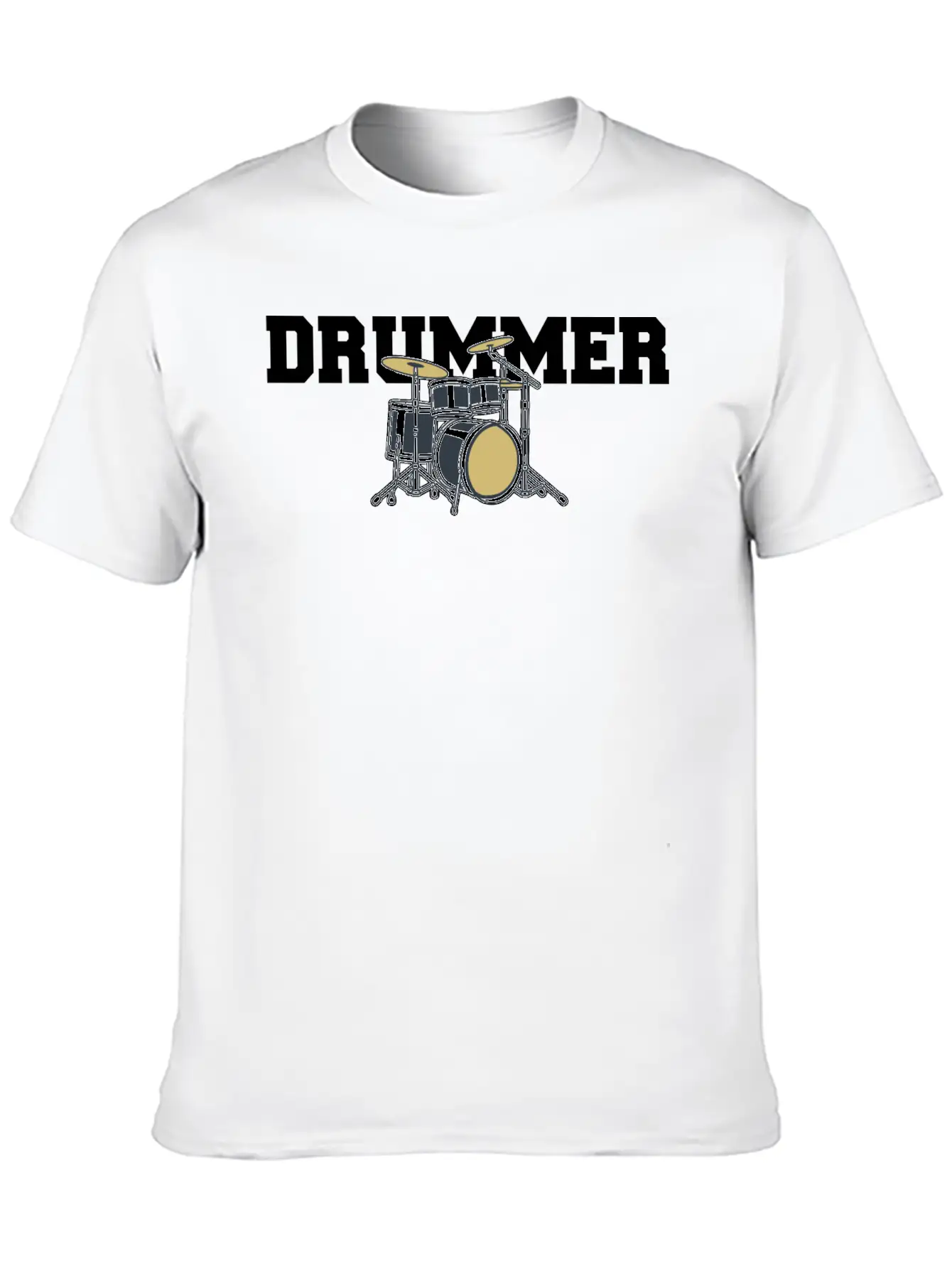 Drummer Drums Classic Cotton Tee – Unisex Comfort For Any Season