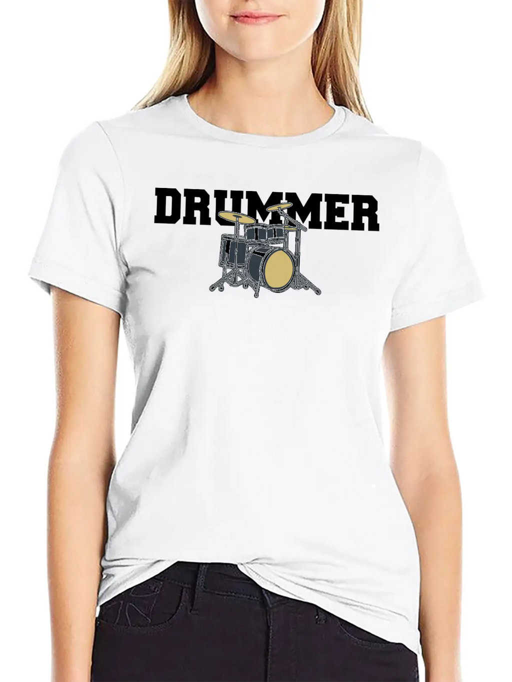Drummer Drums Classic Cotton Tee – Unisex Comfort For Any Season