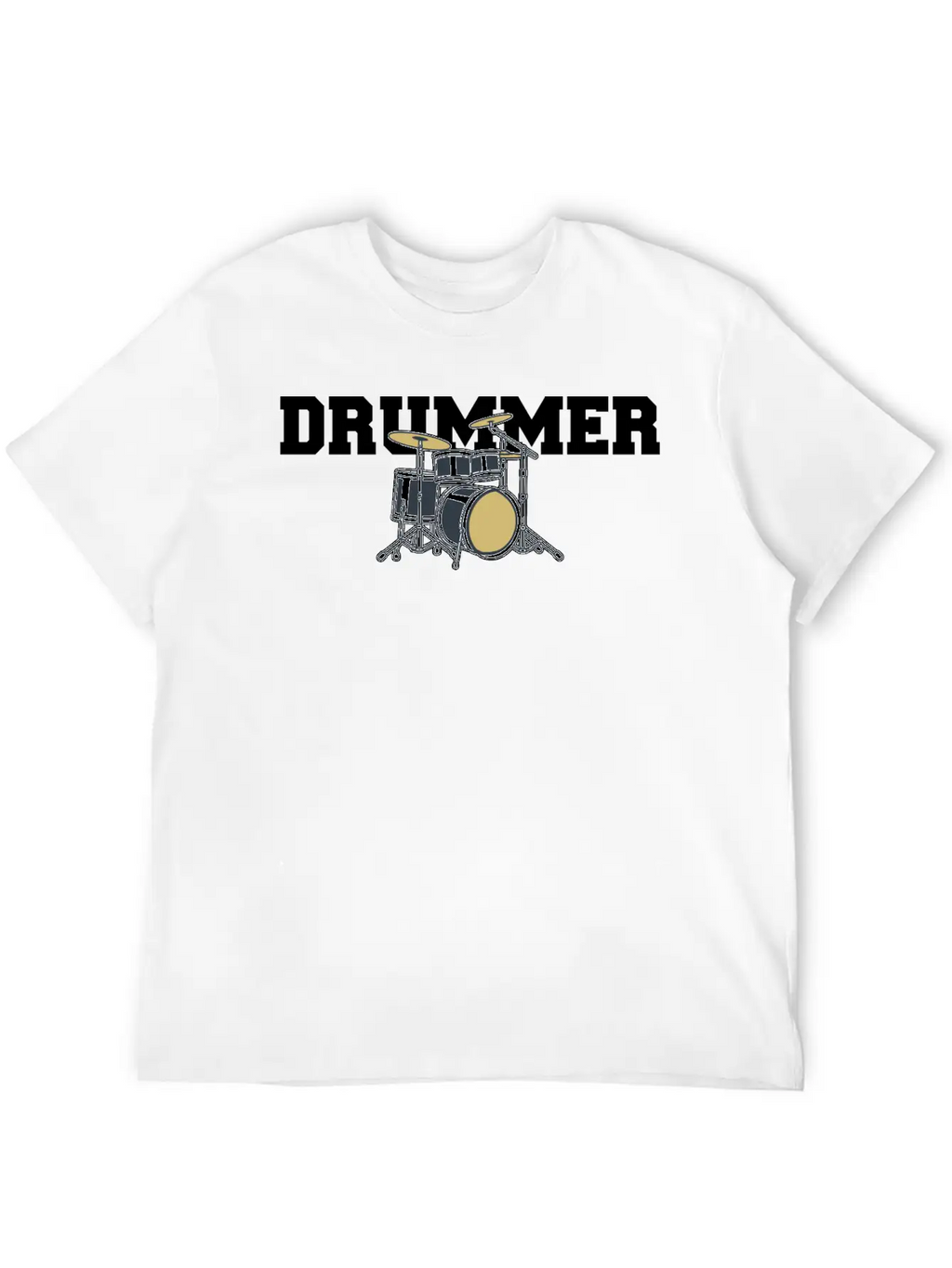 Drummer Drums Classic Cotton Tee – Unisex Comfort For Any Season