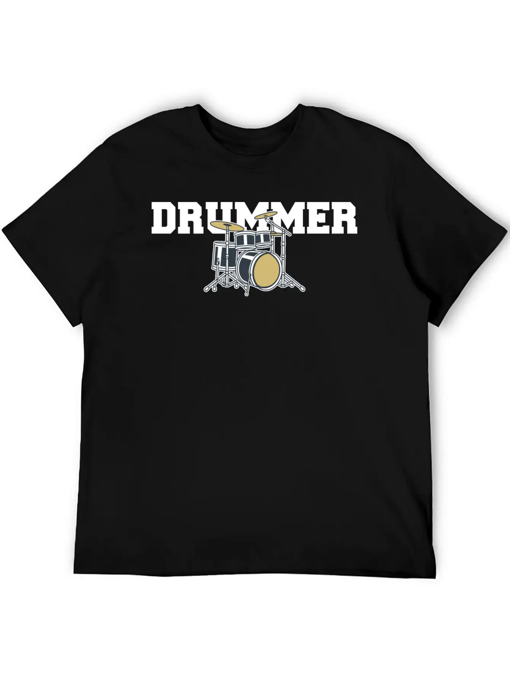 Drummer Drums Classic Cotton Tee – Unisex Comfort For Any Season