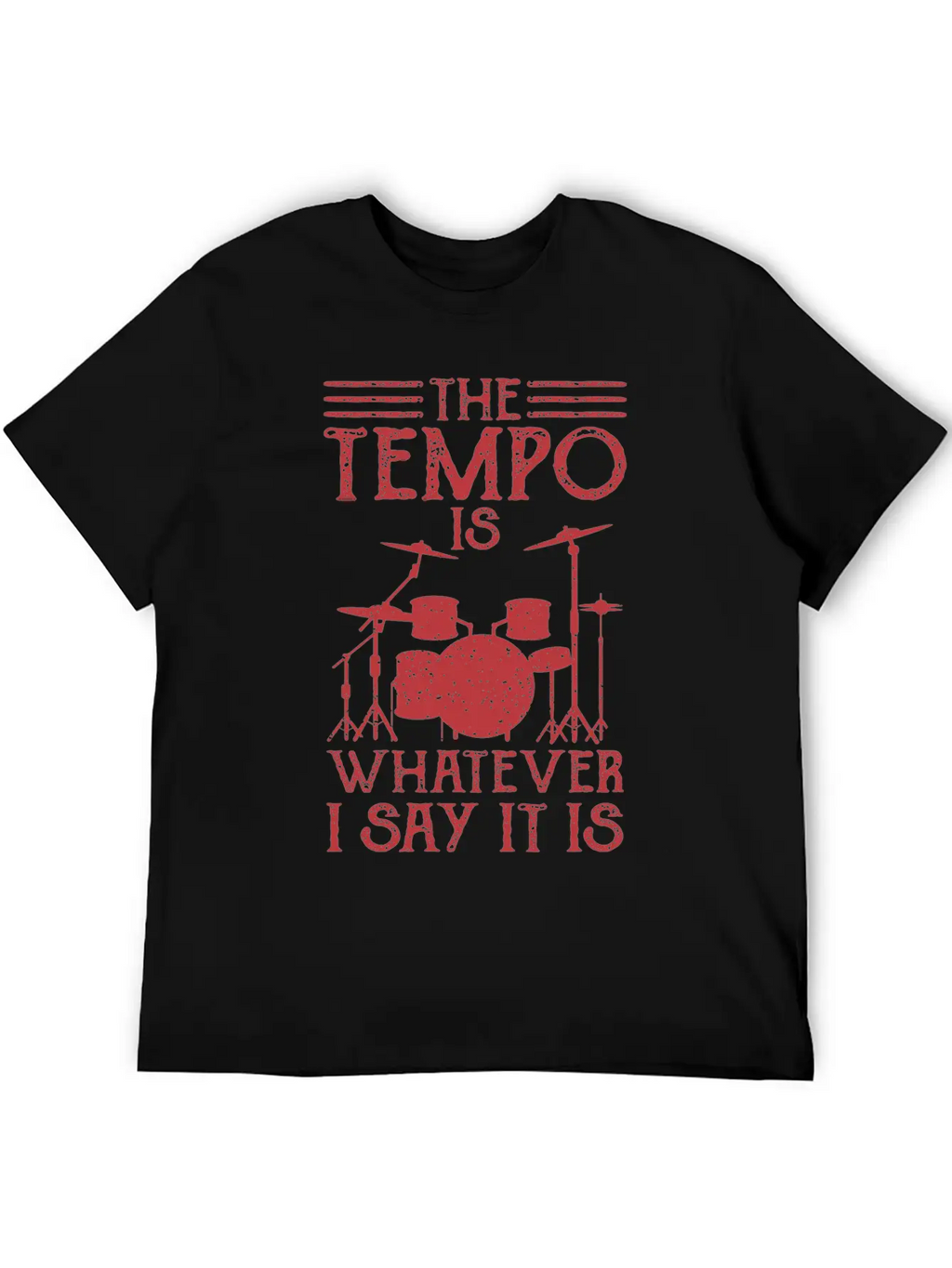 DRUMMER Gift Musician For Drummer Girl THE TEMPO Classic Cotton Tee – Unisex Comfort For Any Season