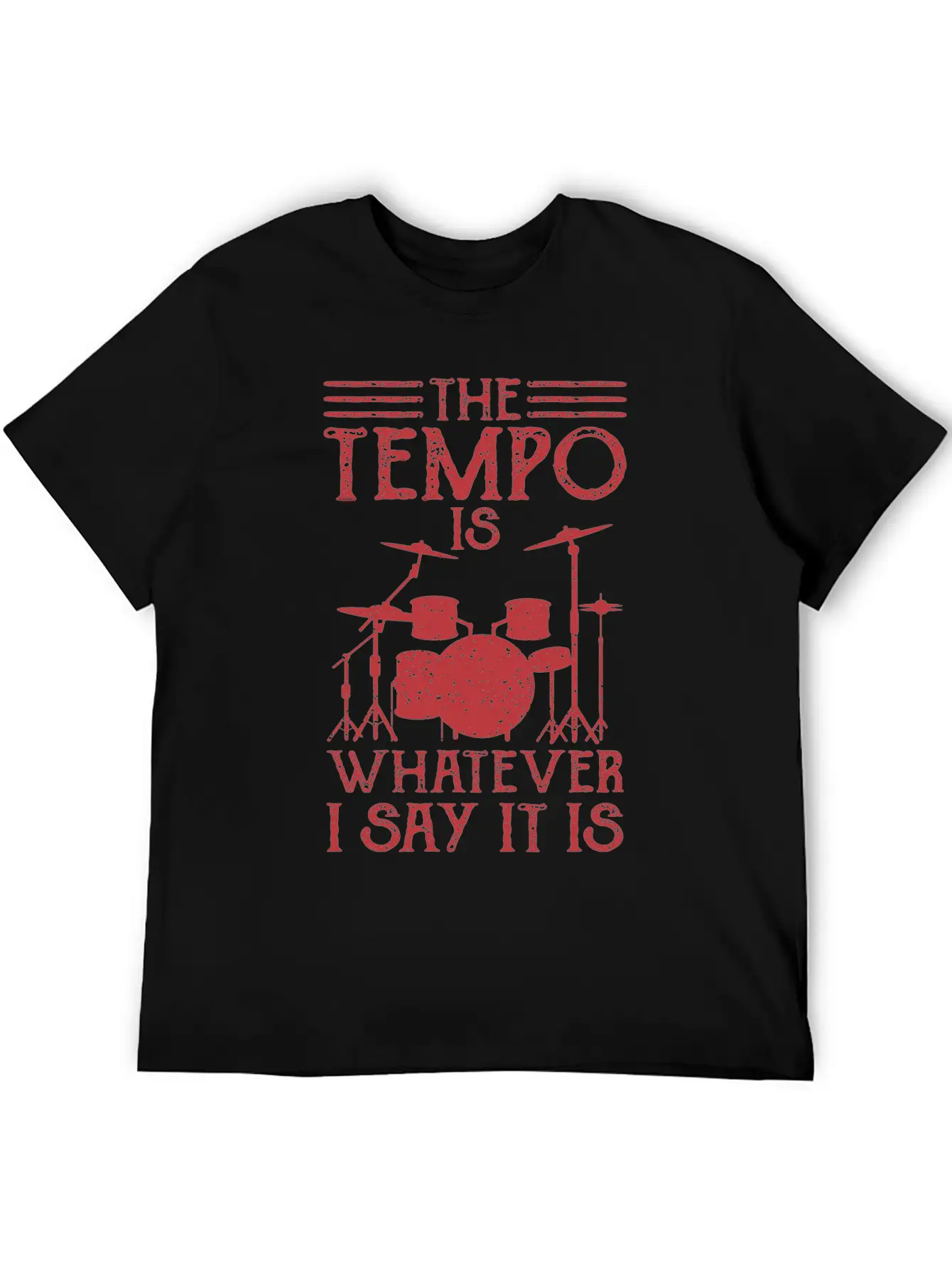 DRUMMER Gift Musician For Drummer Girl THE TEMPO Classic Cotton Tee – Unisex Comfort For Any Season