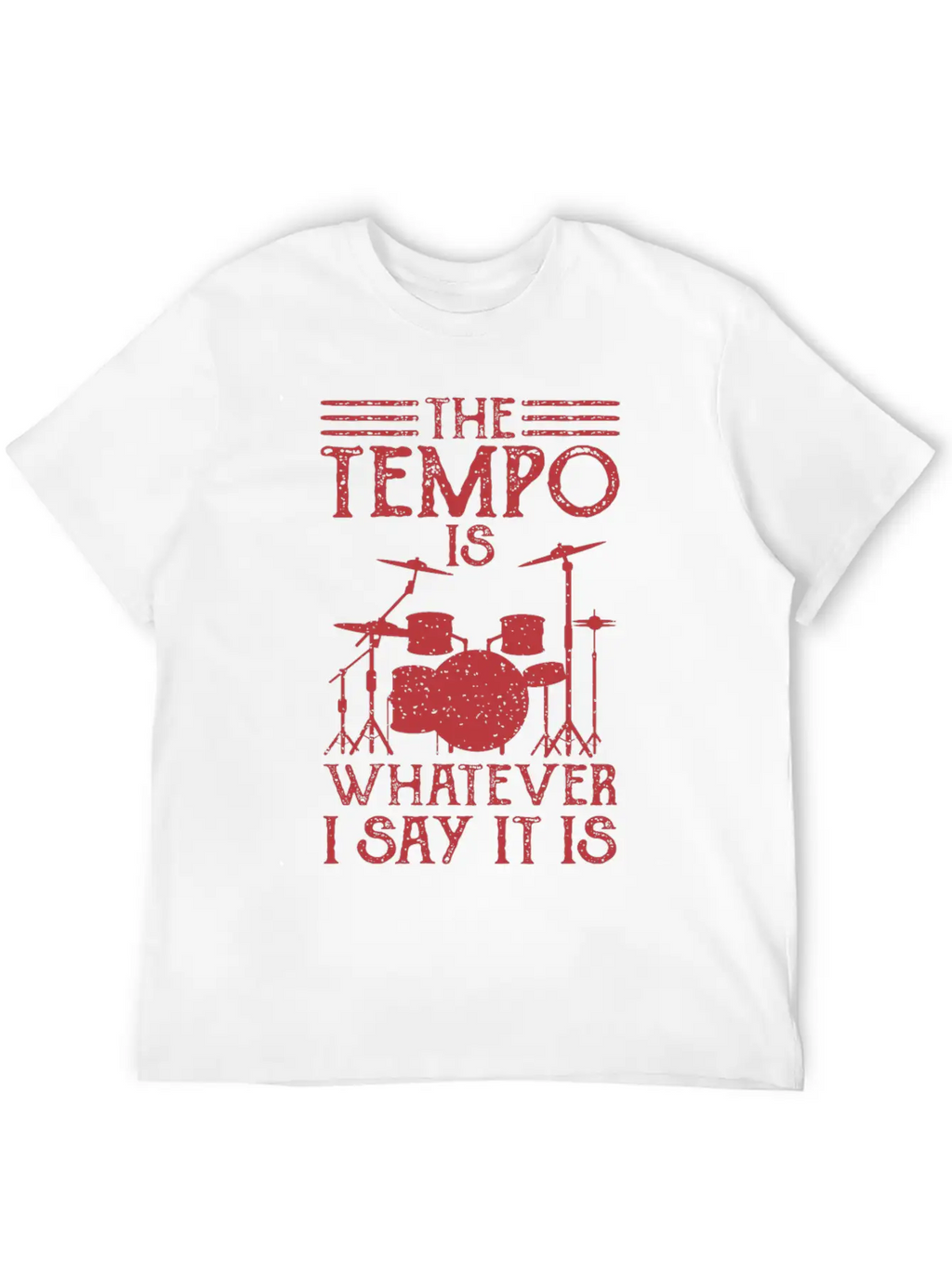 DRUMMER Gift Musician For Drummer Girl THE TEMPO Classic Cotton Tee – Unisex Comfort For Any Season
