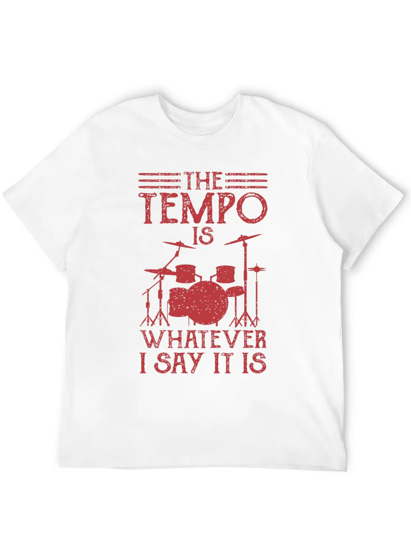 DRUMMER Gift Musician For Drummer Girl THE TEMPO Classic Cotton Tee – Unisex Comfort For Any Season