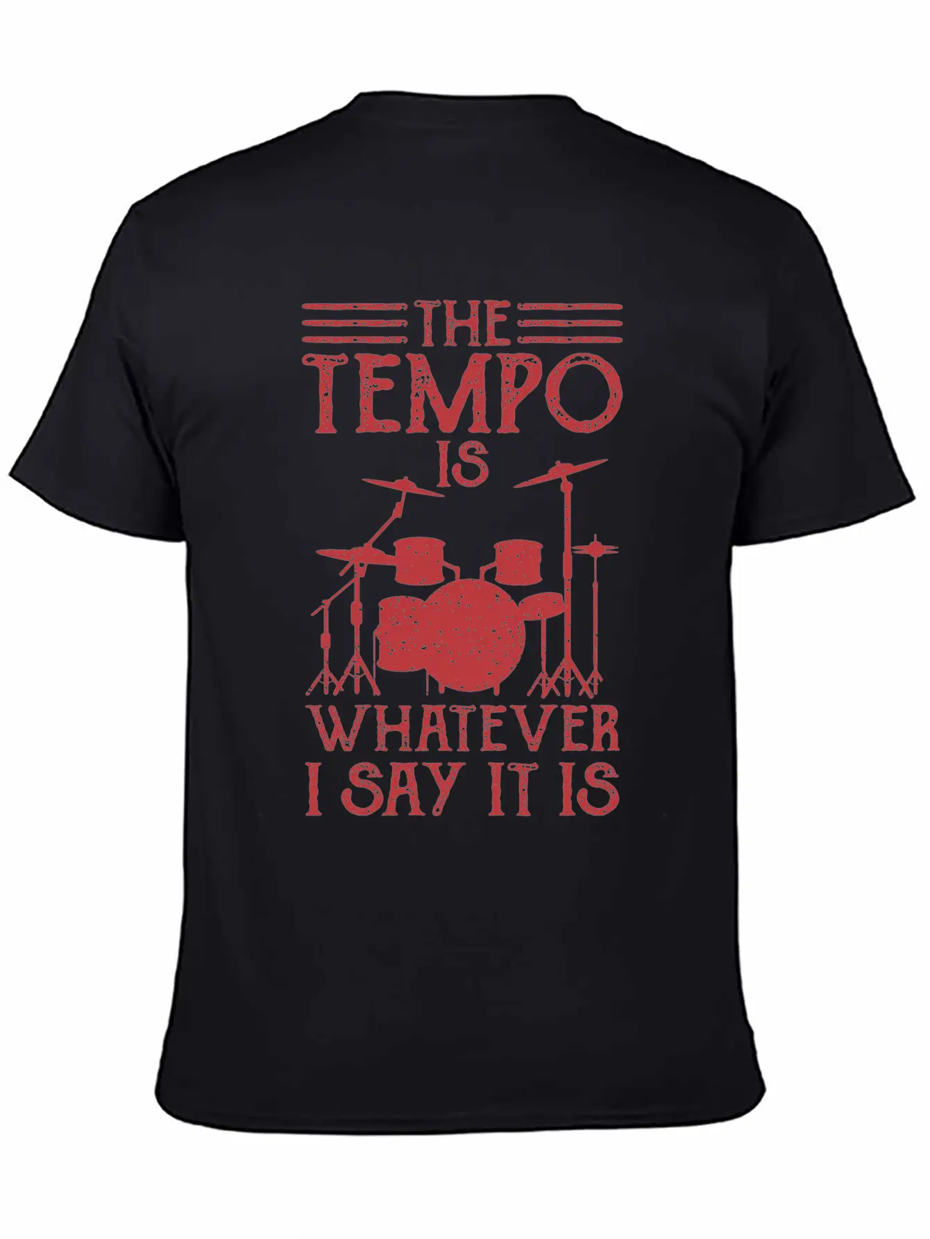 DRUMMER Gift Musician For Drummer Girl THE TEMPO Classic Cotton Tee – Unisex Comfort For Any Season