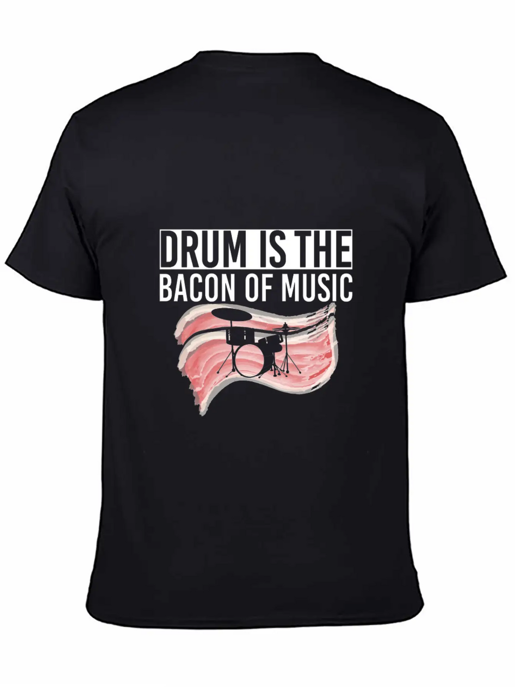 Drums Band Drum Drummer Drum Unisex Casual T-Shirt – Clean Design For Daily Comfort
