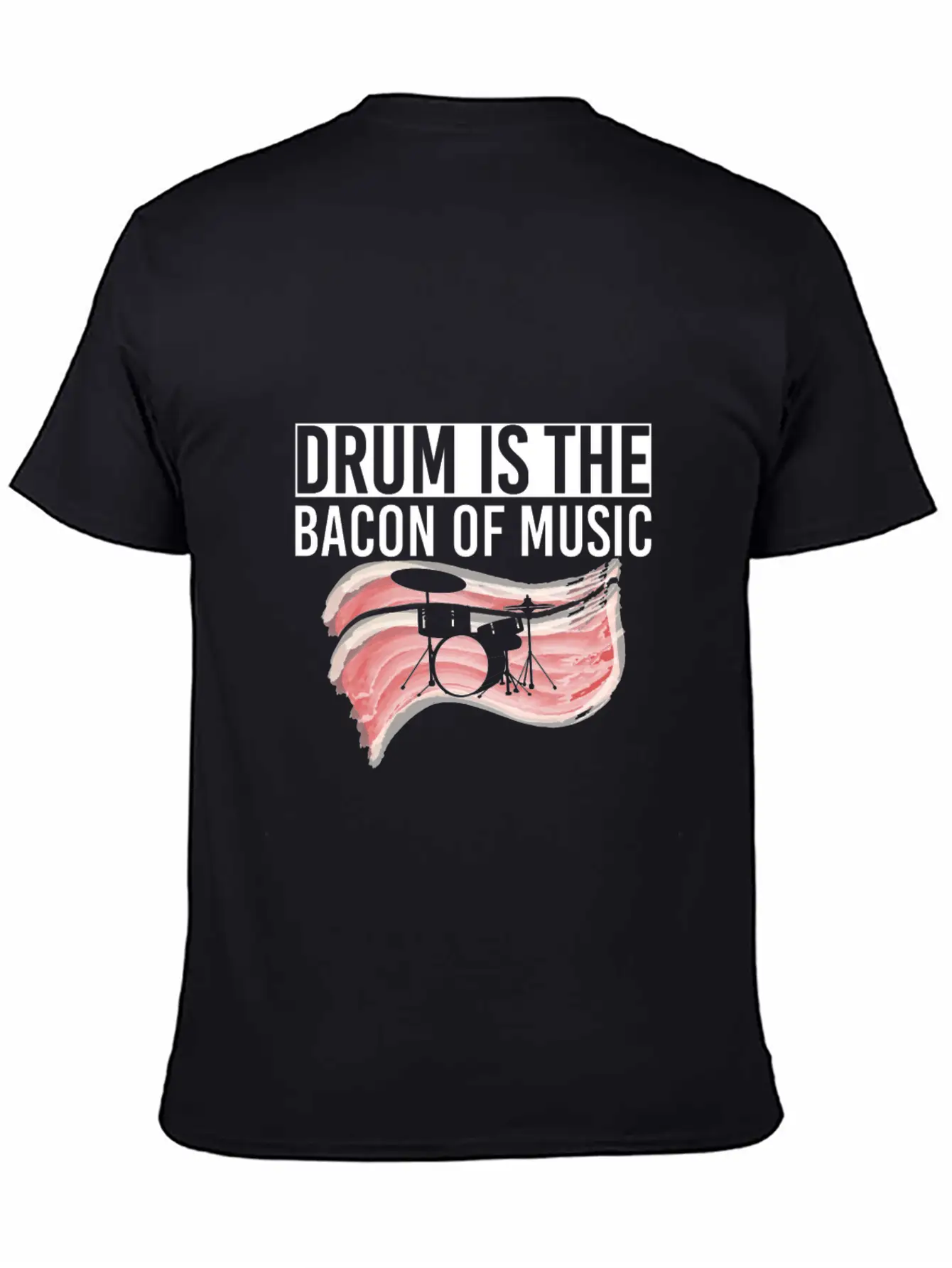 Drums Band Drum Drummer Drum Unisex Casual T-Shirt – Clean Design For Daily Comfort