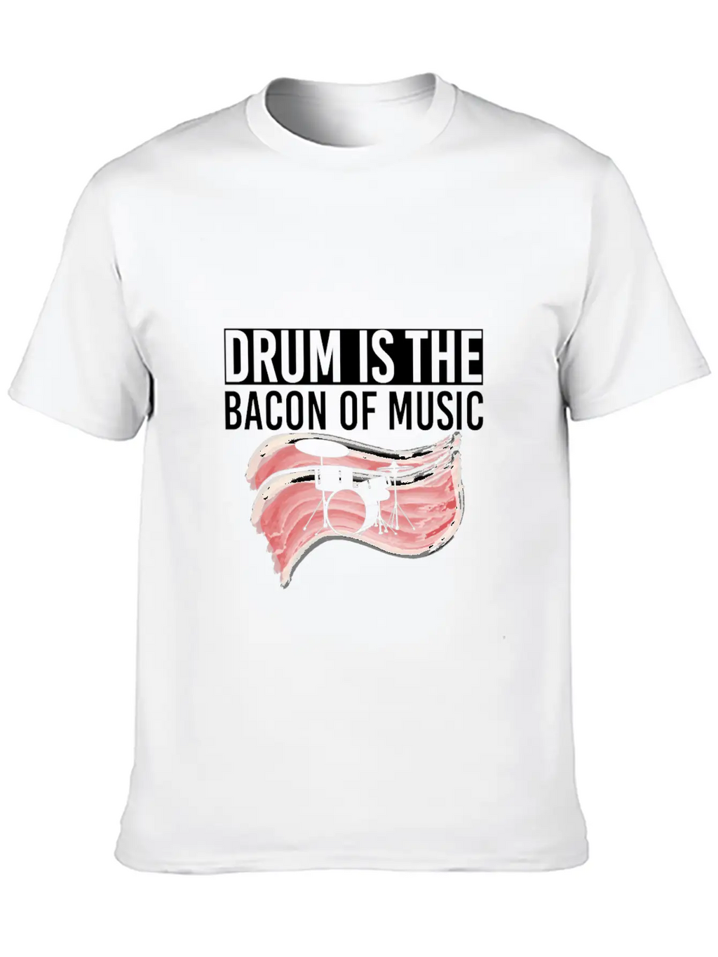 Drums Band Drum Drummer Drum Unisex Casual T-Shirt – Clean Design For Daily Comfort