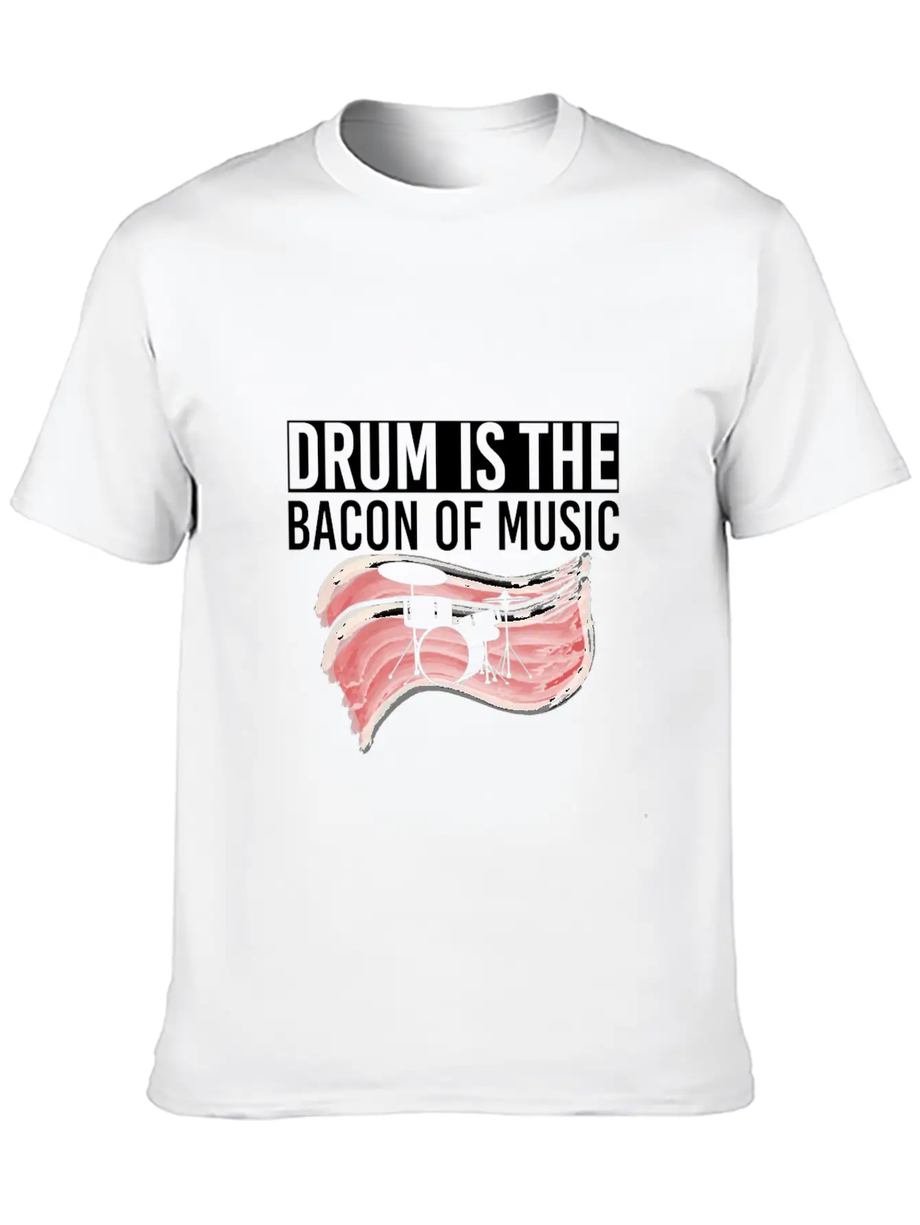 Drums Band Drum Drummer Drum Unisex Casual T-Shirt – Clean Design For Daily Comfort