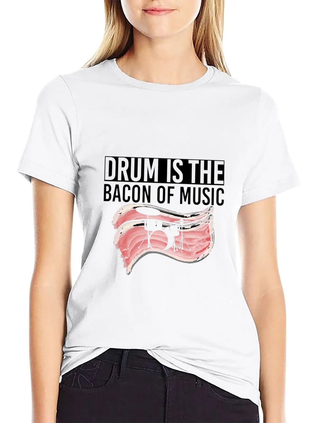 Drums Band Drum Drummer Drum Unisex Casual T-Shirt – Clean Design For Daily Comfort