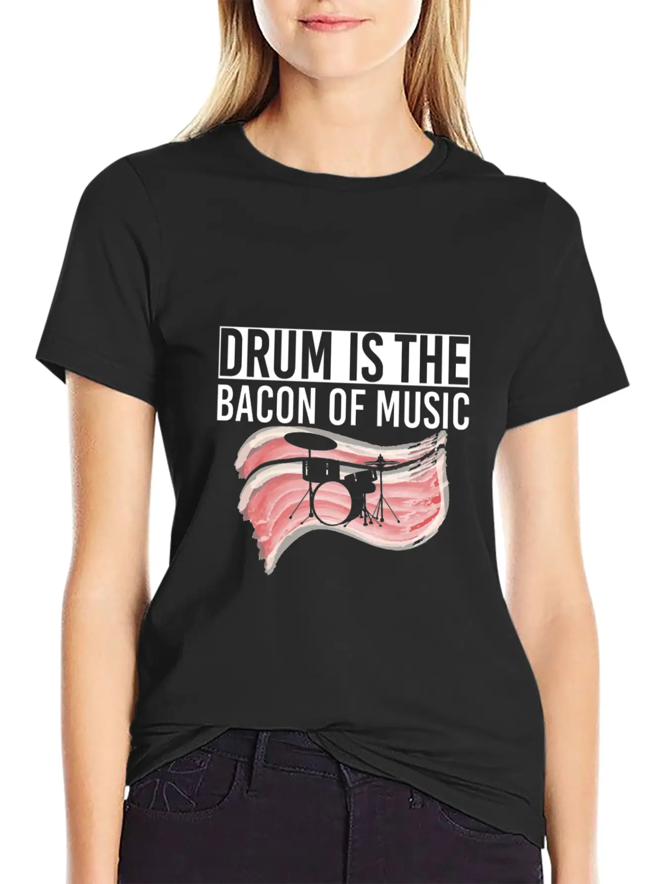 Drums Band Drum Drummer Drum Unisex Casual T-Shirt – Clean Design For Daily Comfort