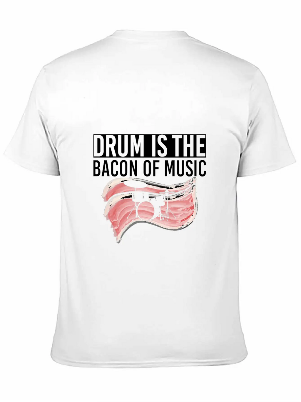 Drums Band Drum Drummer Drum Unisex Casual T-Shirt – Clean Design For Daily Comfort