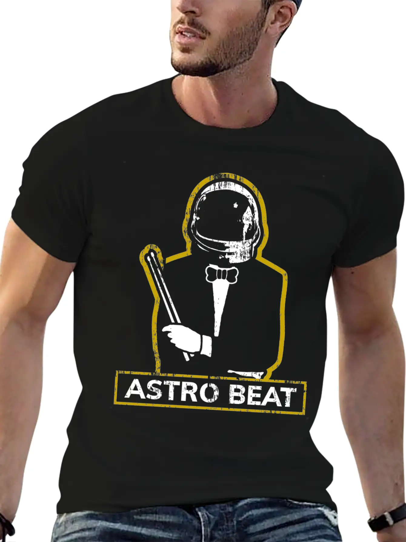 Drums Band Drummer Bass Rhythm Breathable Graphic T-Shirt – Perfect For Casual Days