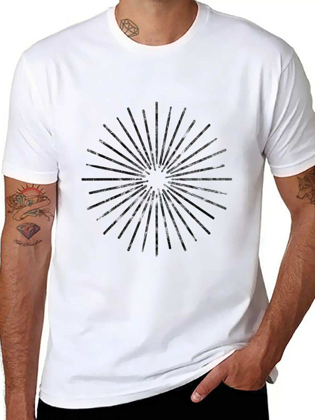 Drums Classic Cotton Tee – Unisex Comfort For Any Season