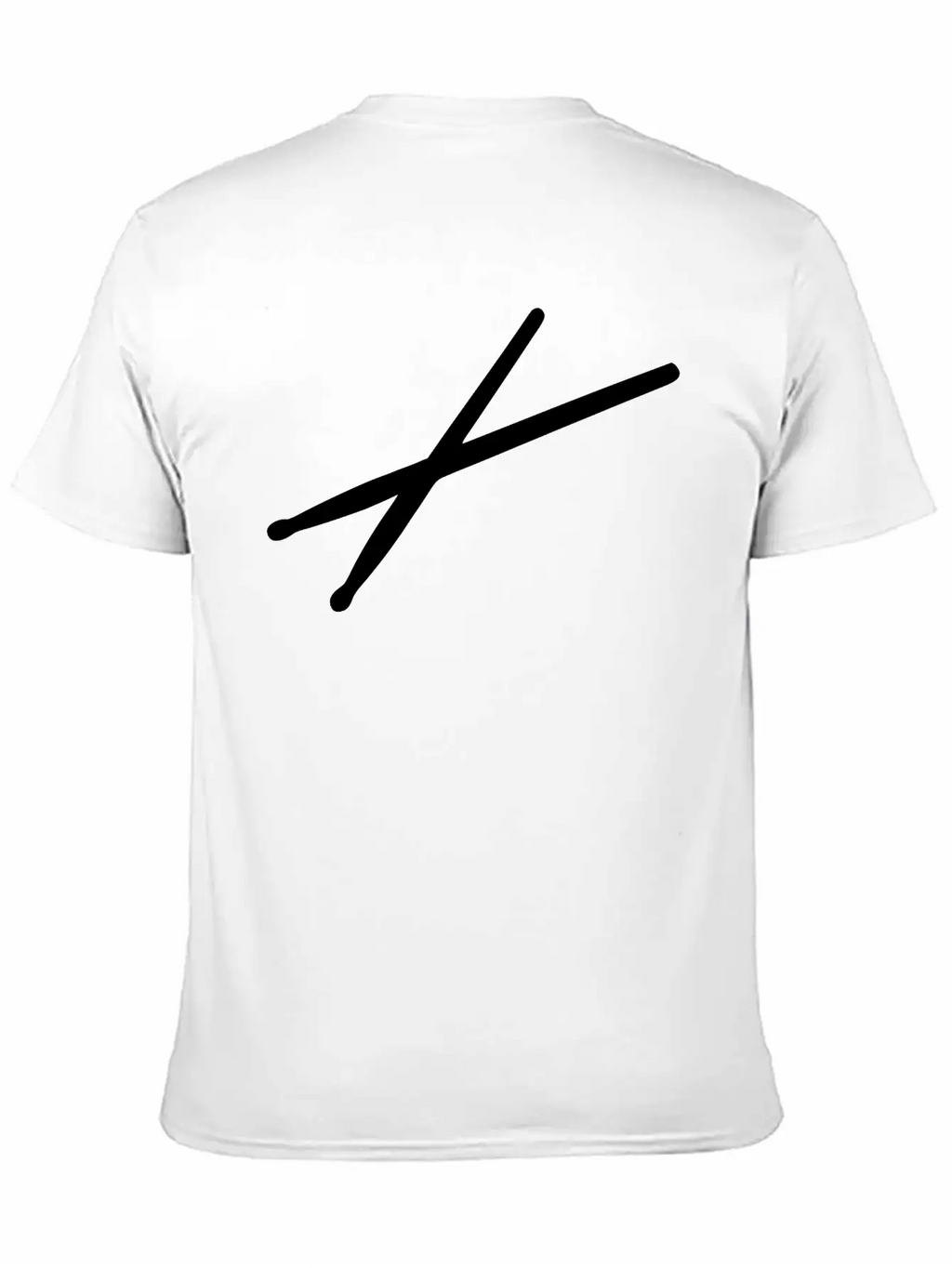 Drums - Drumsticks Breathable Graphic T-Shirt – Perfect For Casual Days