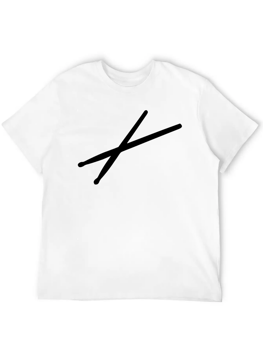 Drums - Drumsticks Breathable Graphic T-Shirt – Perfect For Casual Days