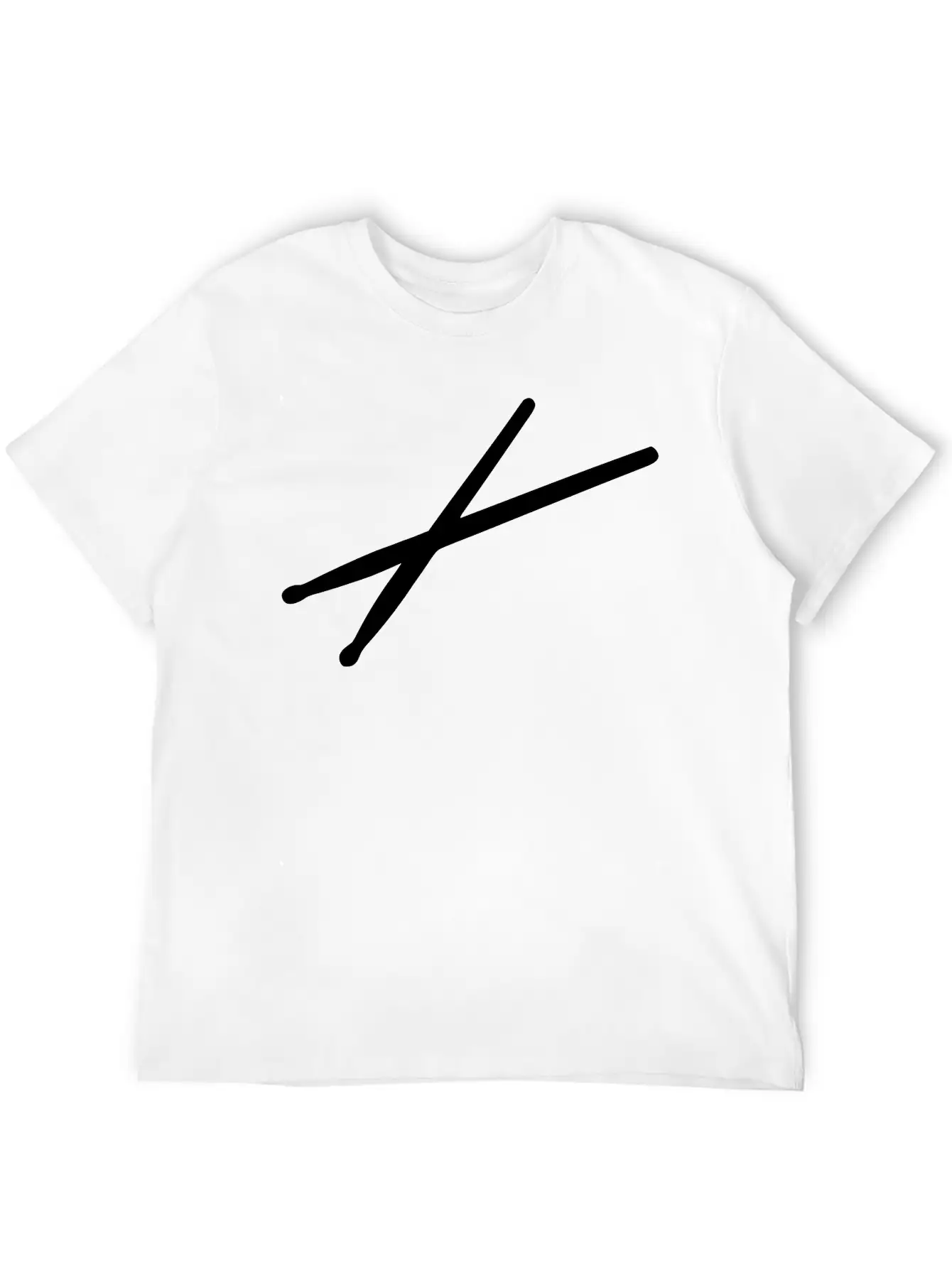 Drums - Drumsticks Breathable Graphic T-Shirt – Perfect For Casual Days