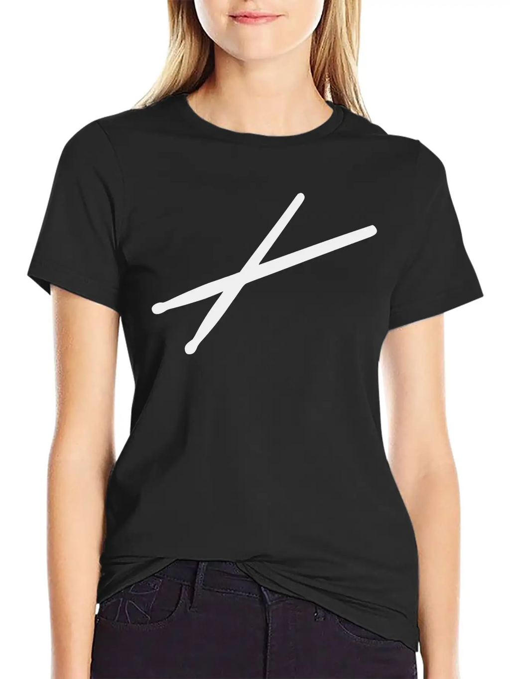 Drums - Drumsticks Breathable Graphic T-Shirt – Perfect For Casual Days