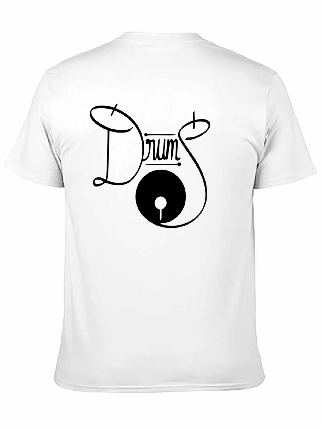 Drums Stylish Everyday T-Shirt – Unisex Basic Cotton Tee