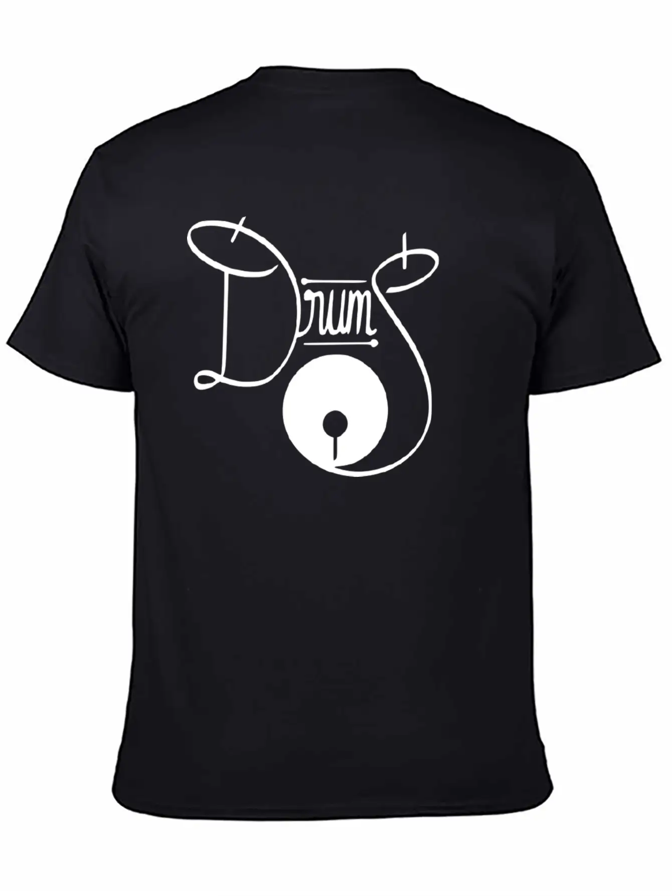 Drums Stylish Everyday T-Shirt – Unisex Basic Cotton Tee