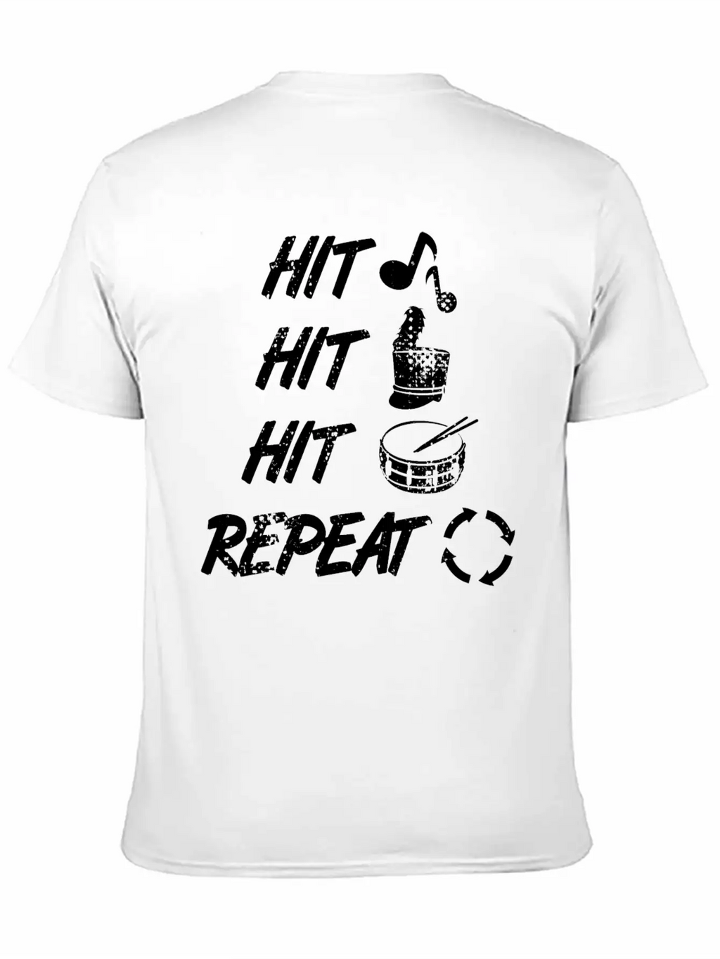 Drums Techniques Classic Cotton Tee – Unisex Comfort For Any Season