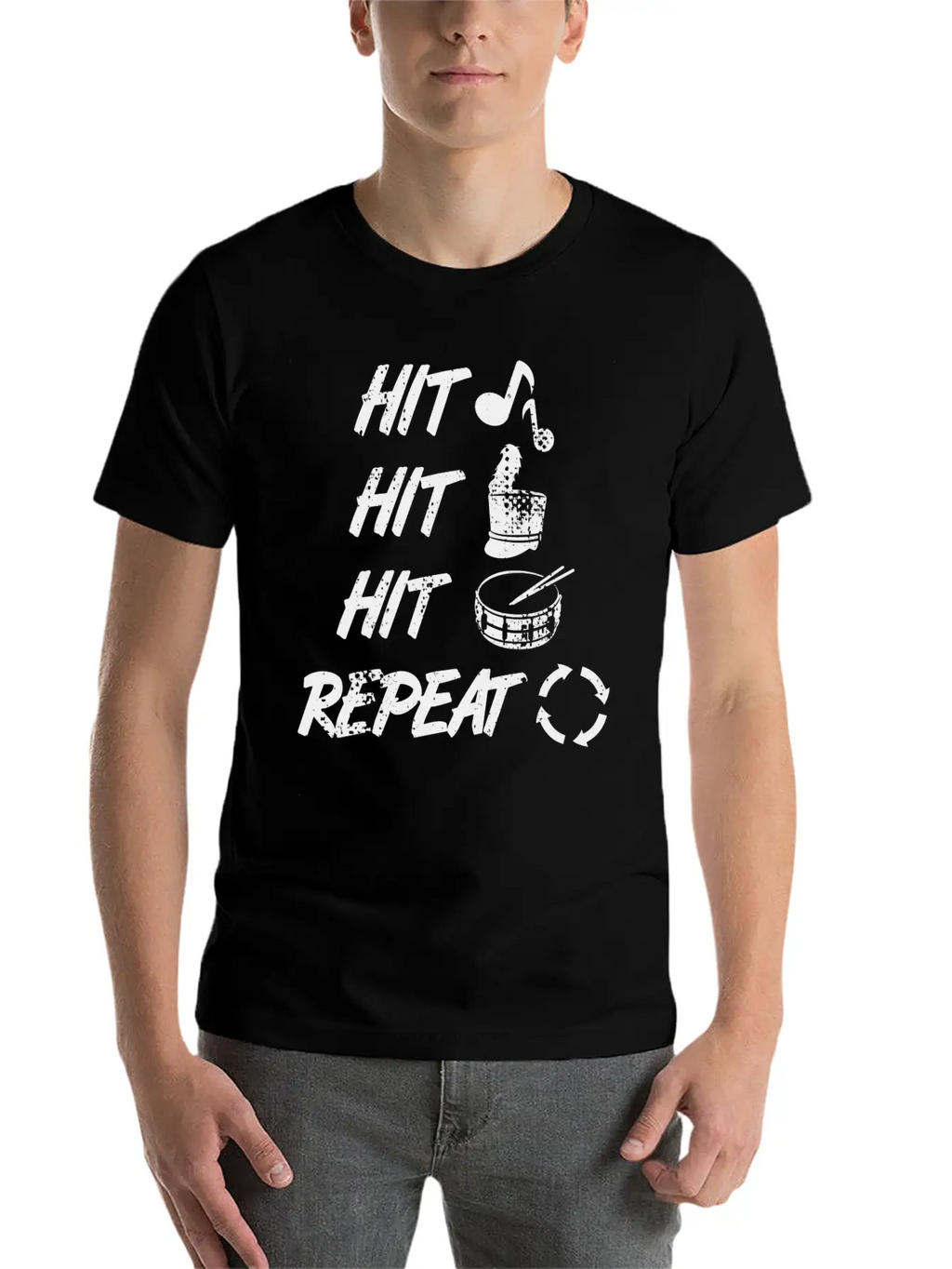 Drums Techniques Classic Cotton Tee – Unisex Comfort For Any Season