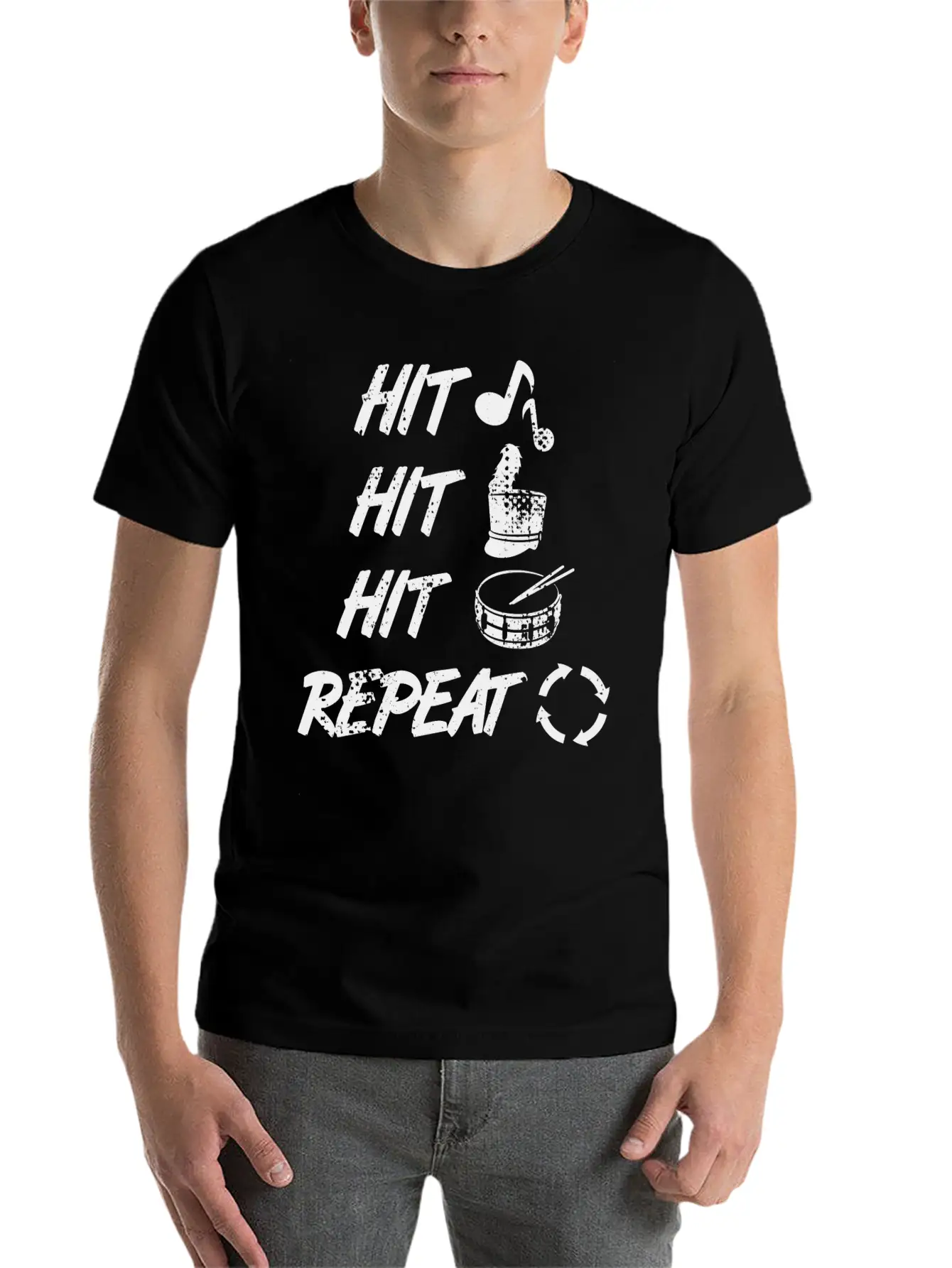 Drums Techniques Classic Cotton Tee – Unisex Comfort For Any Season
