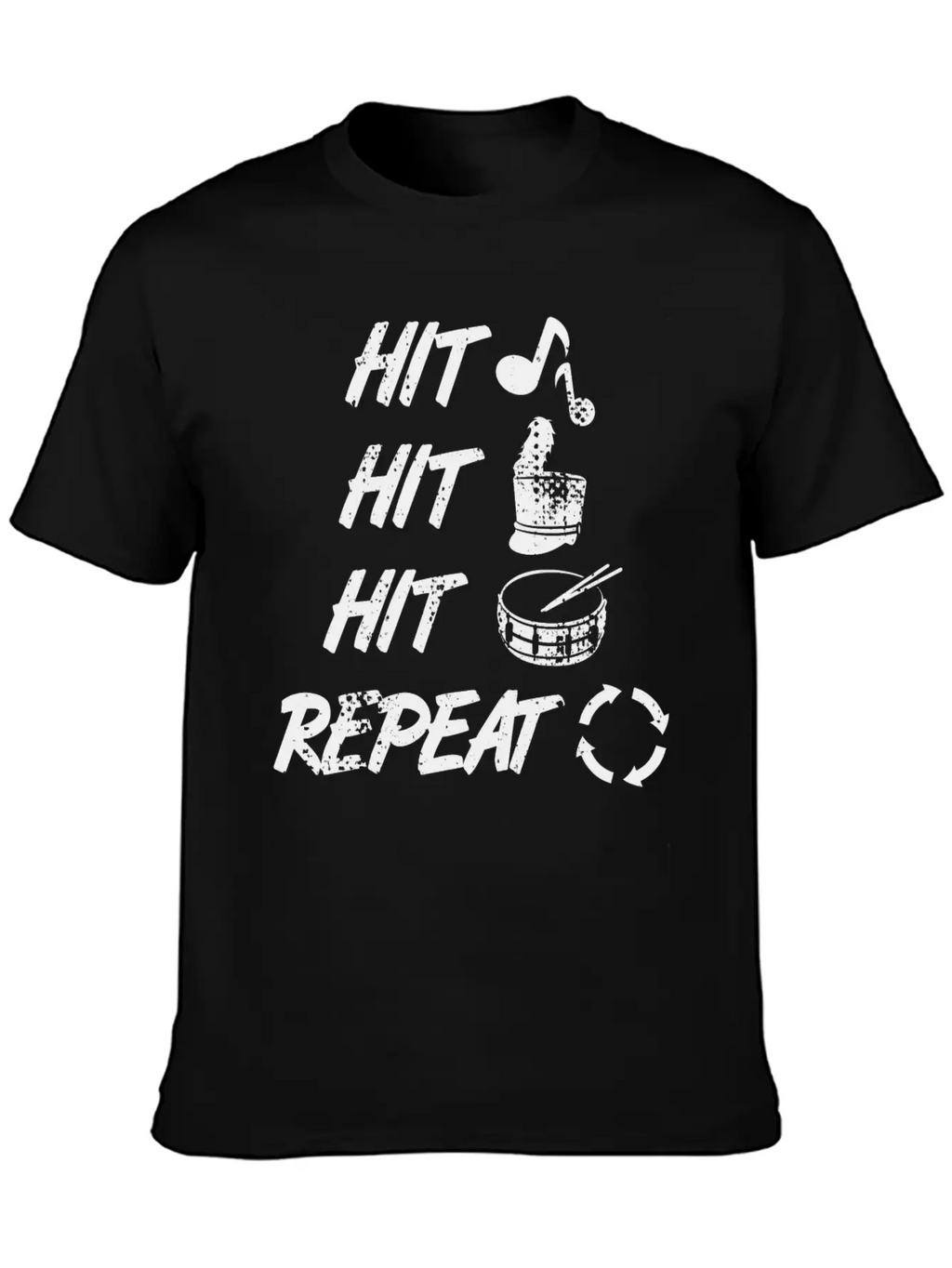 Drums Techniques Classic Cotton Tee – Unisex Comfort For Any Season