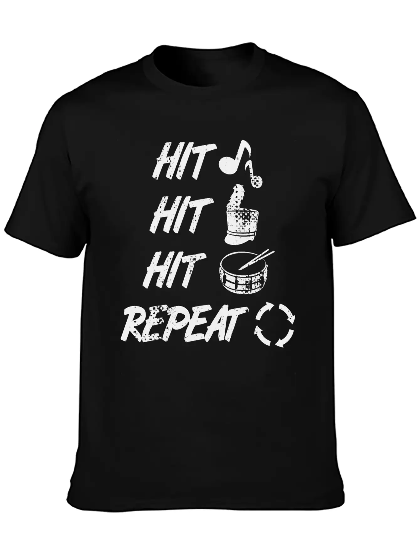Drums Techniques Classic Cotton Tee – Unisex Comfort For Any Season