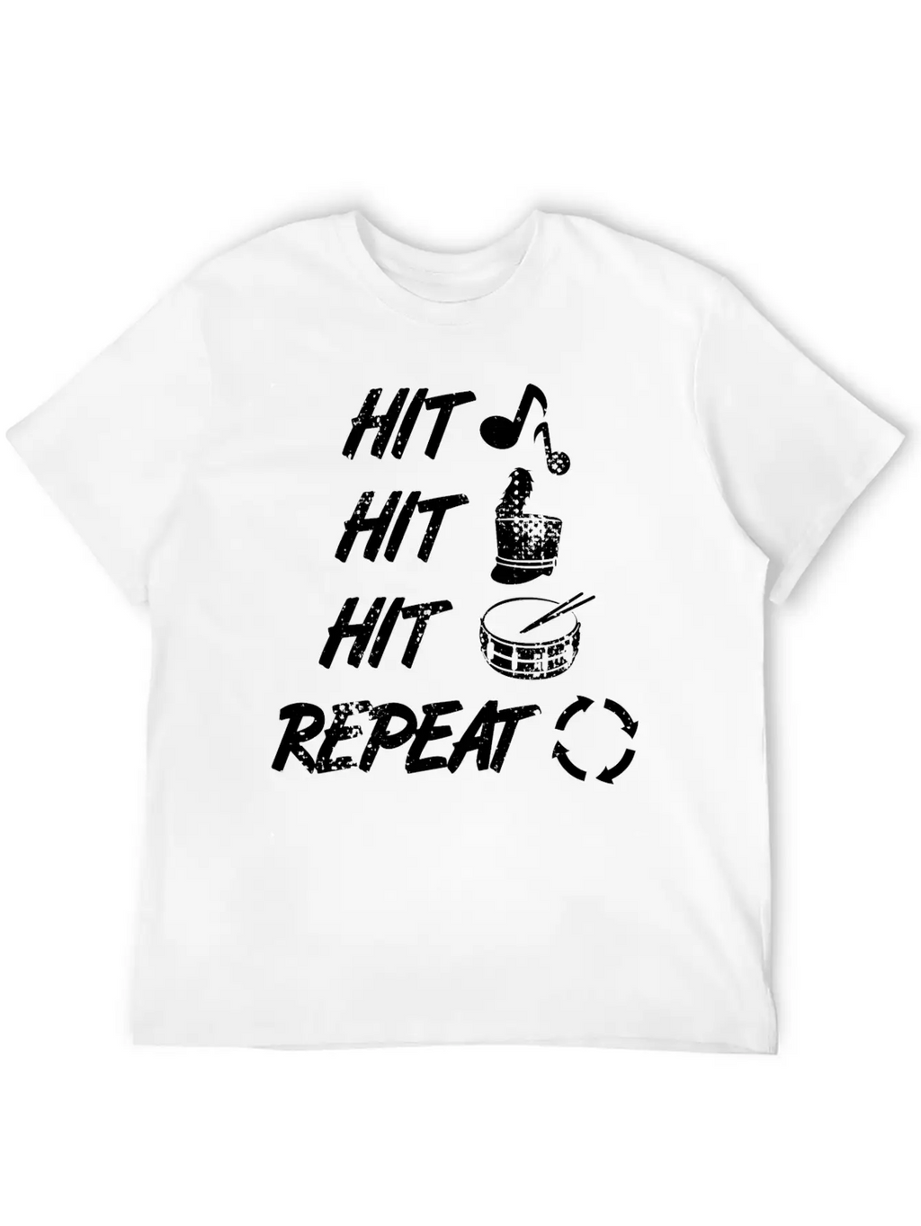 Drums Techniques Classic Cotton Tee – Unisex Comfort For Any Season