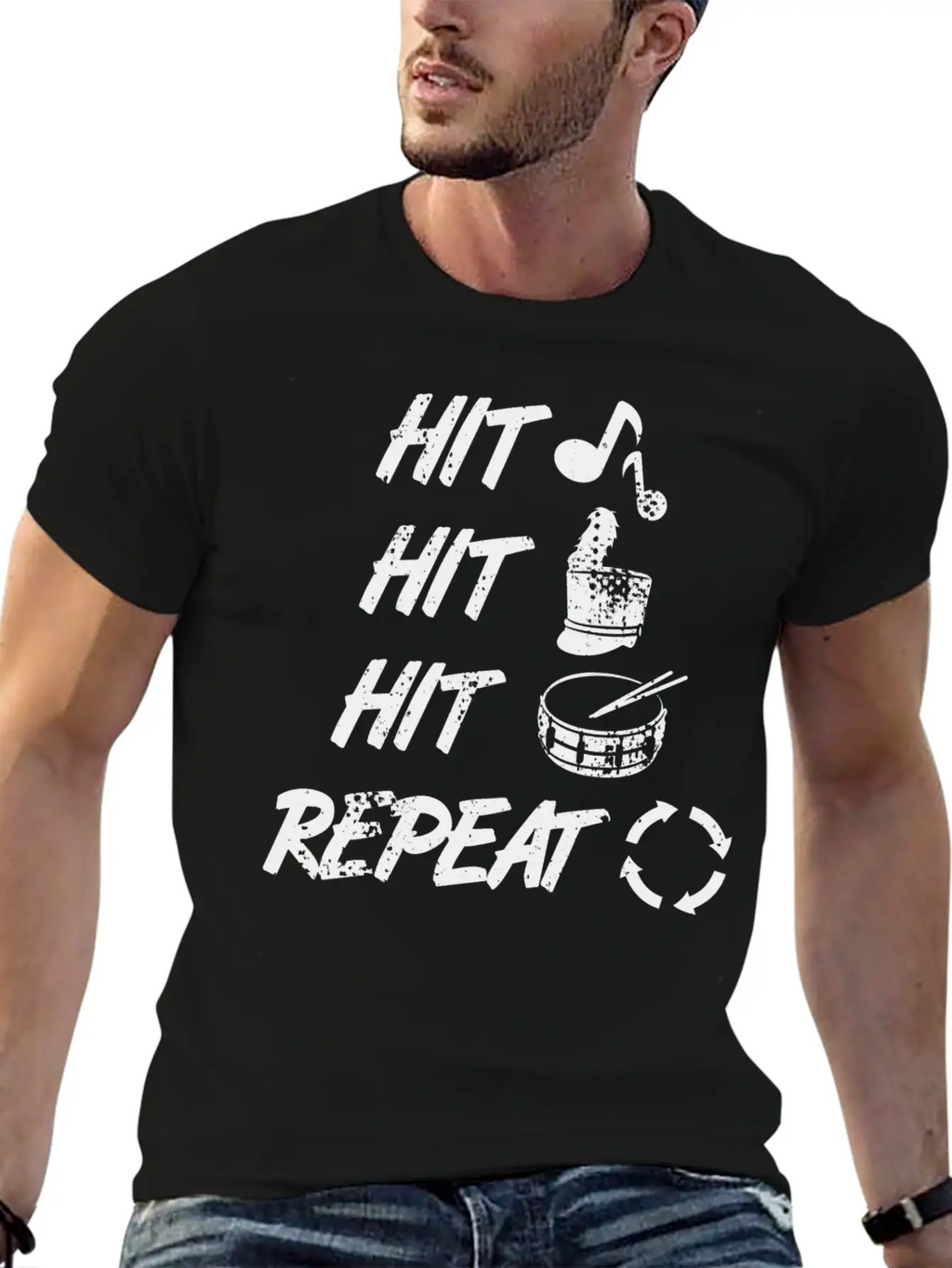 Drums Techniques Classic Cotton Tee – Unisex Comfort For Any Season
