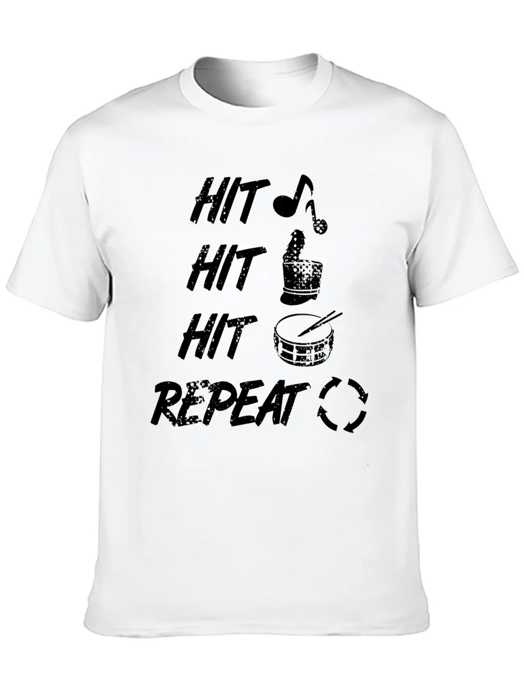Drums Techniques Classic Cotton Tee – Unisex Comfort For Any Season