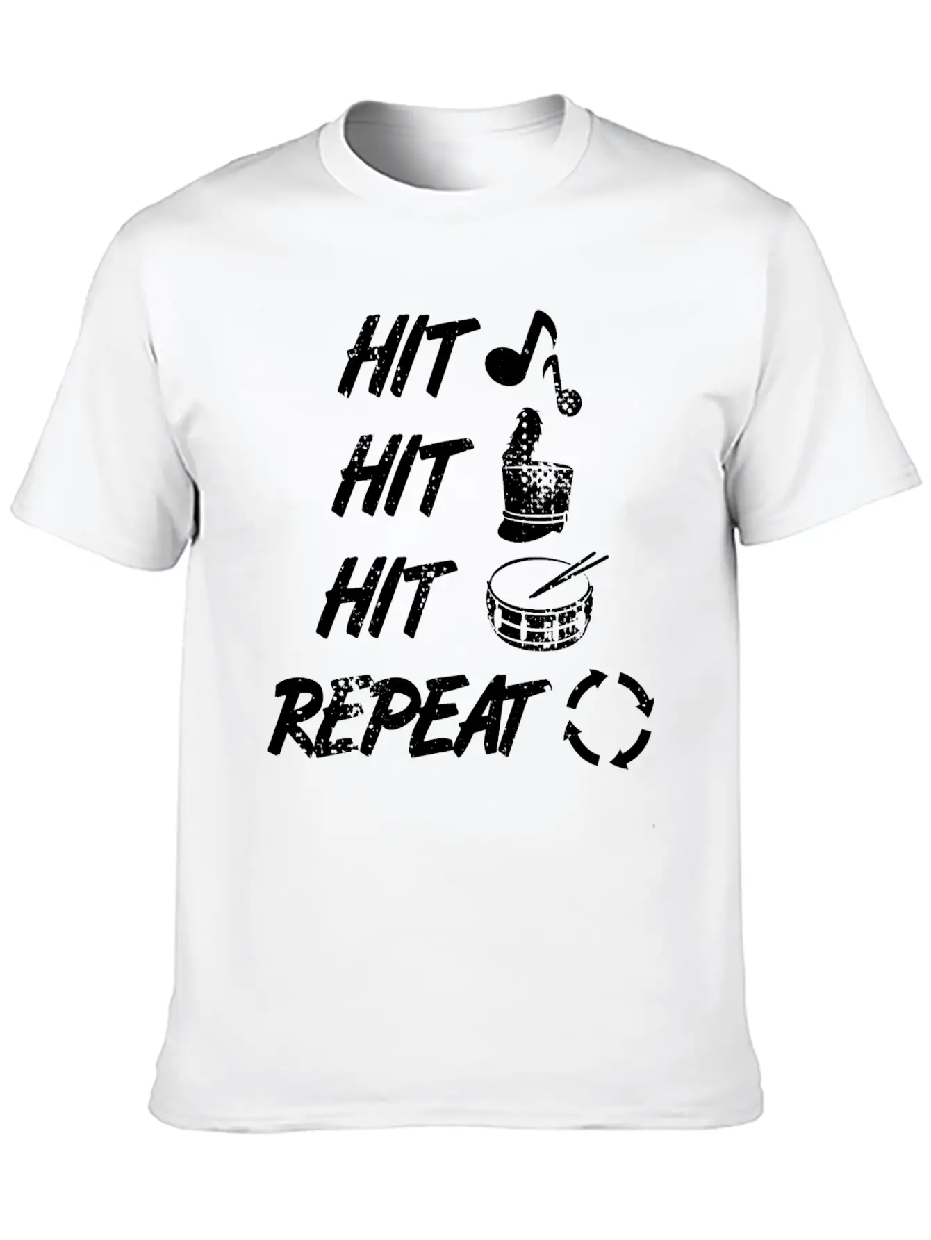 Drums Techniques Classic Cotton Tee – Unisex Comfort For Any Season