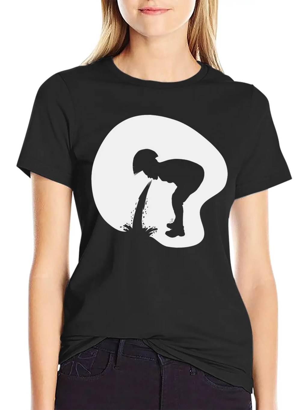 Drunker Punk Boy Black Essential Cotton Tee For Daily Outfits – Unisex Style