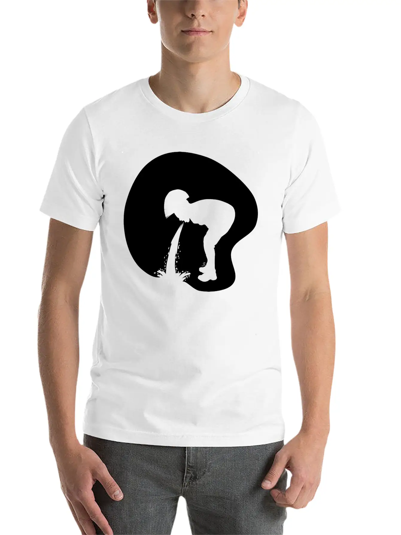 Drunker Punk Boy Black Essential Cotton Tee For Daily Outfits – Unisex Style