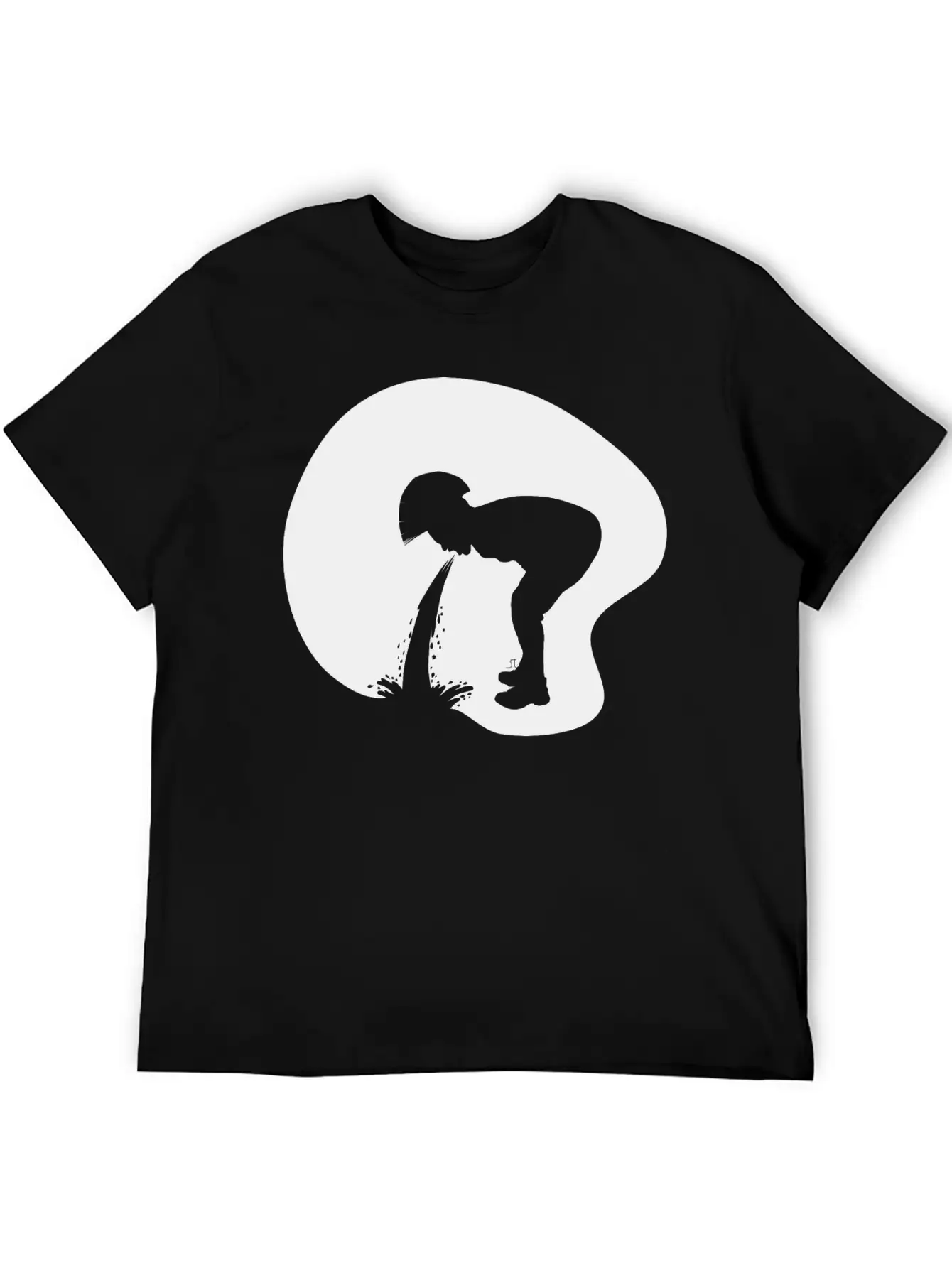 Drunker Punk Boy Black Essential Cotton Tee For Daily Outfits – Unisex Style
