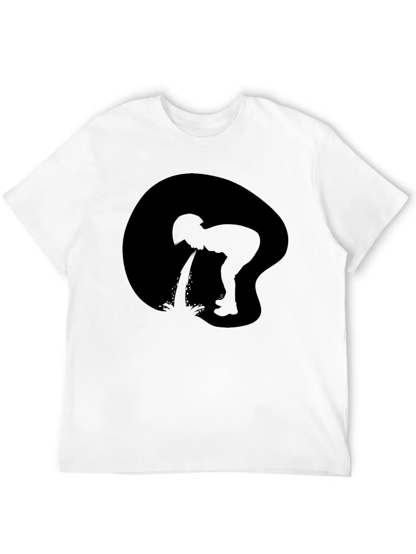 Drunker Punk Boy Black Essential Cotton Tee For Daily Outfits – Unisex Style