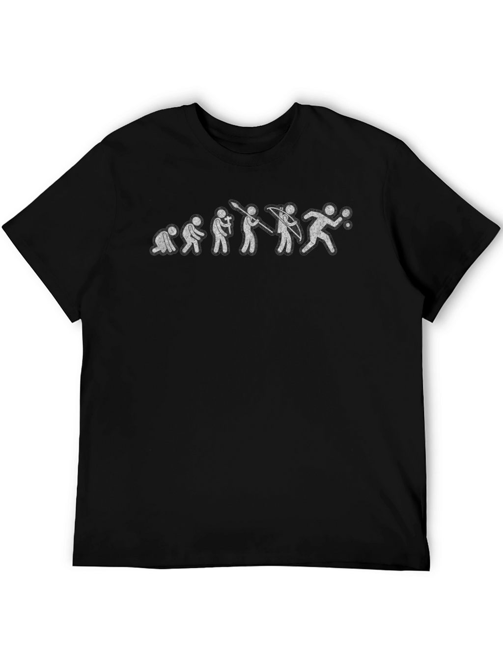 Evolution of Man Bowling T-Shirt