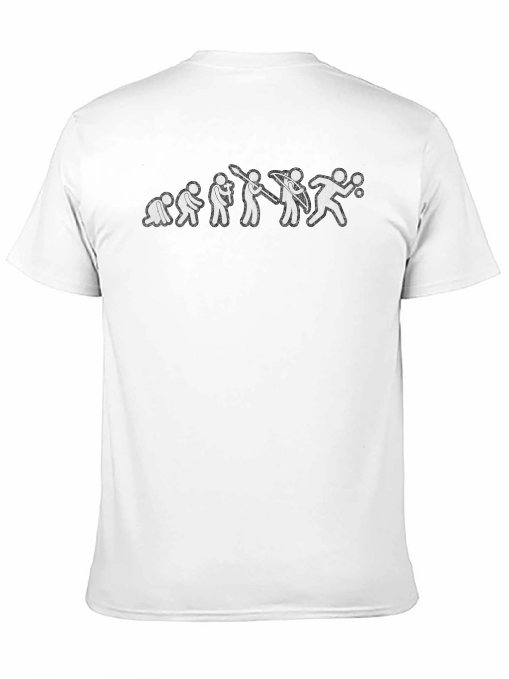 Evolution of Man Bowling T-Shirt