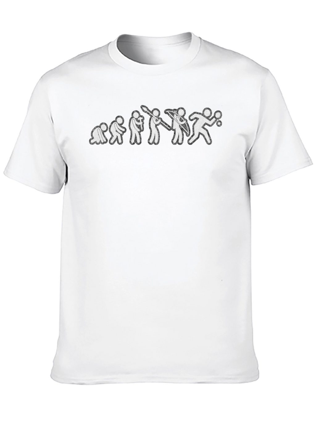 Evolution of Man Bowling T-Shirt