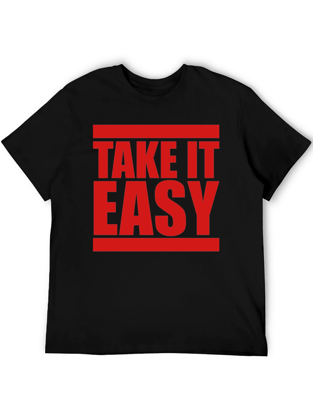 Take It Easy Graphic Tee - Casual Comfort