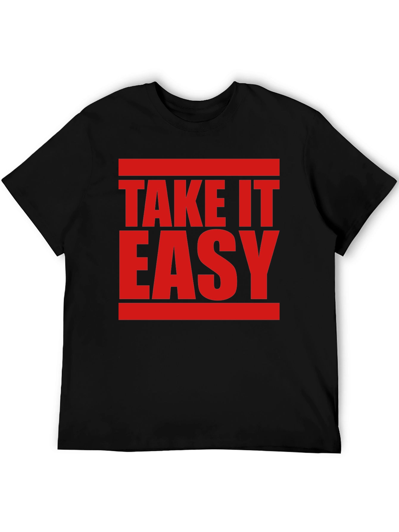 Take It Easy Graphic Tee - Casual Comfort
