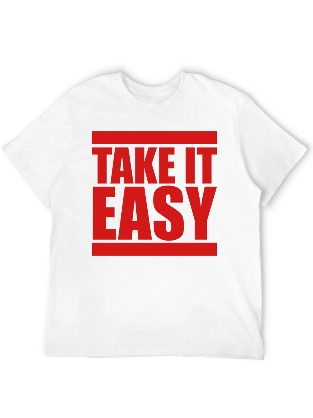 Take It Easy Graphic Tee - Casual Comfort