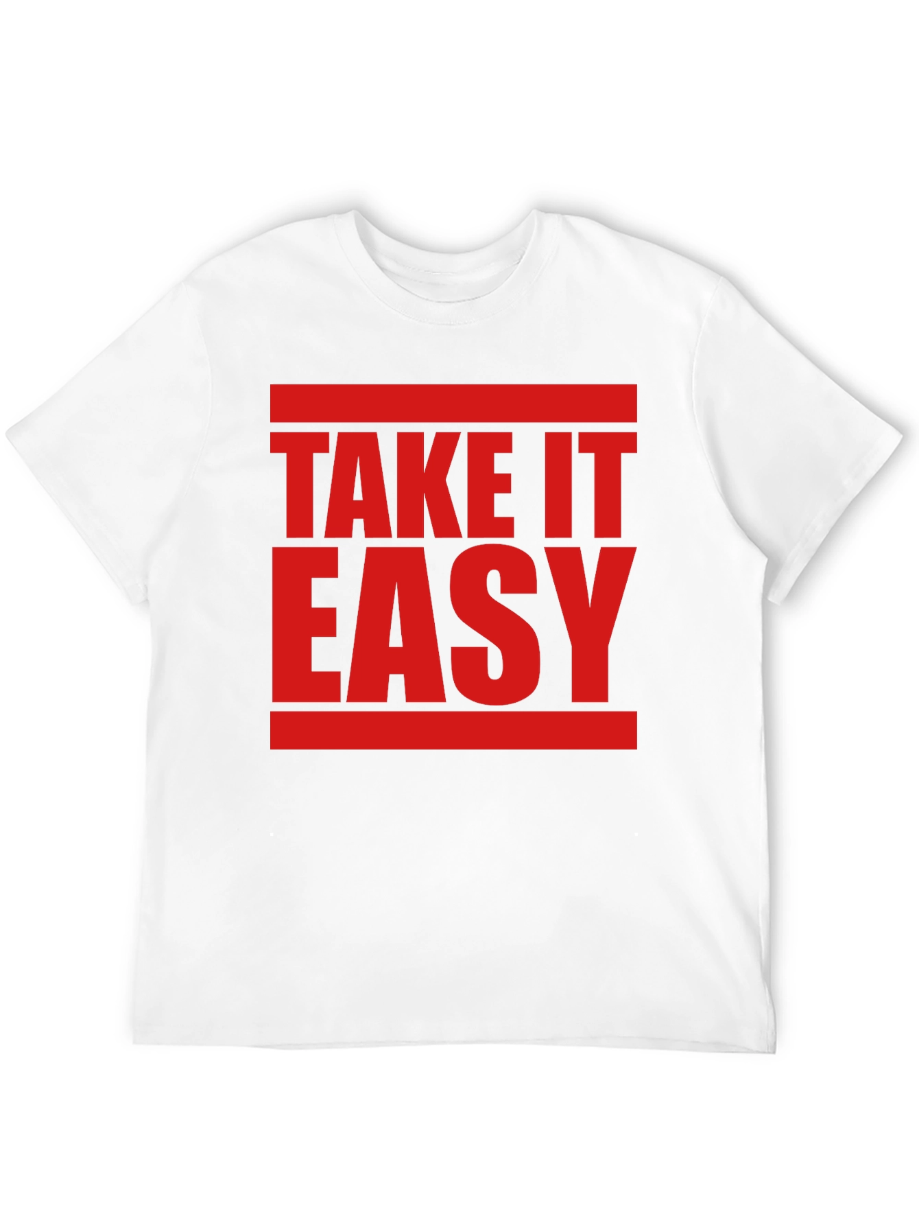 Take It Easy Graphic Tee - Casual Comfort