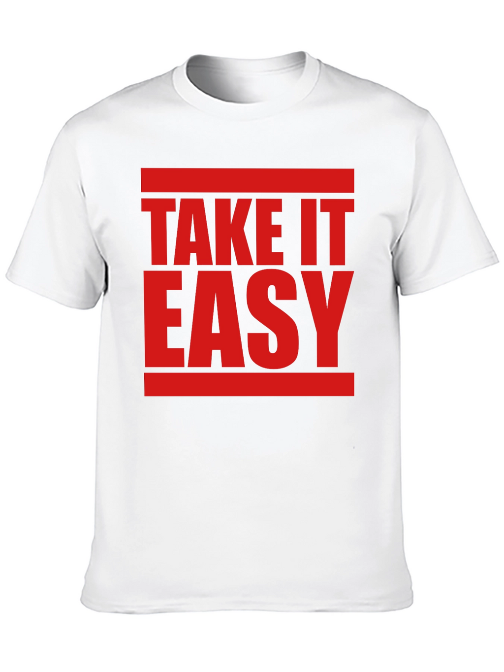 Take It Easy Graphic Tee - Casual Comfort