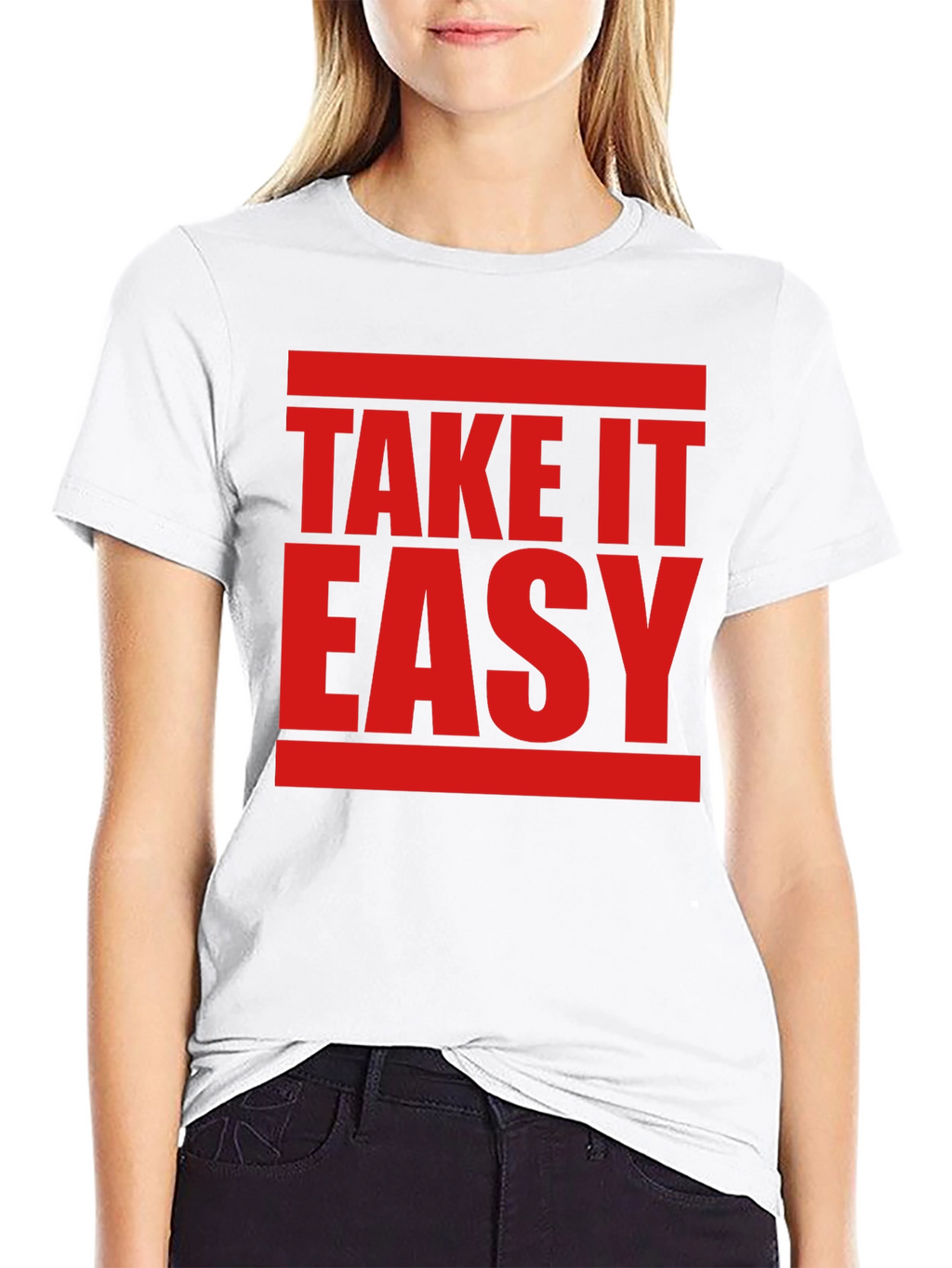 Take It Easy Graphic Tee - Casual Comfort