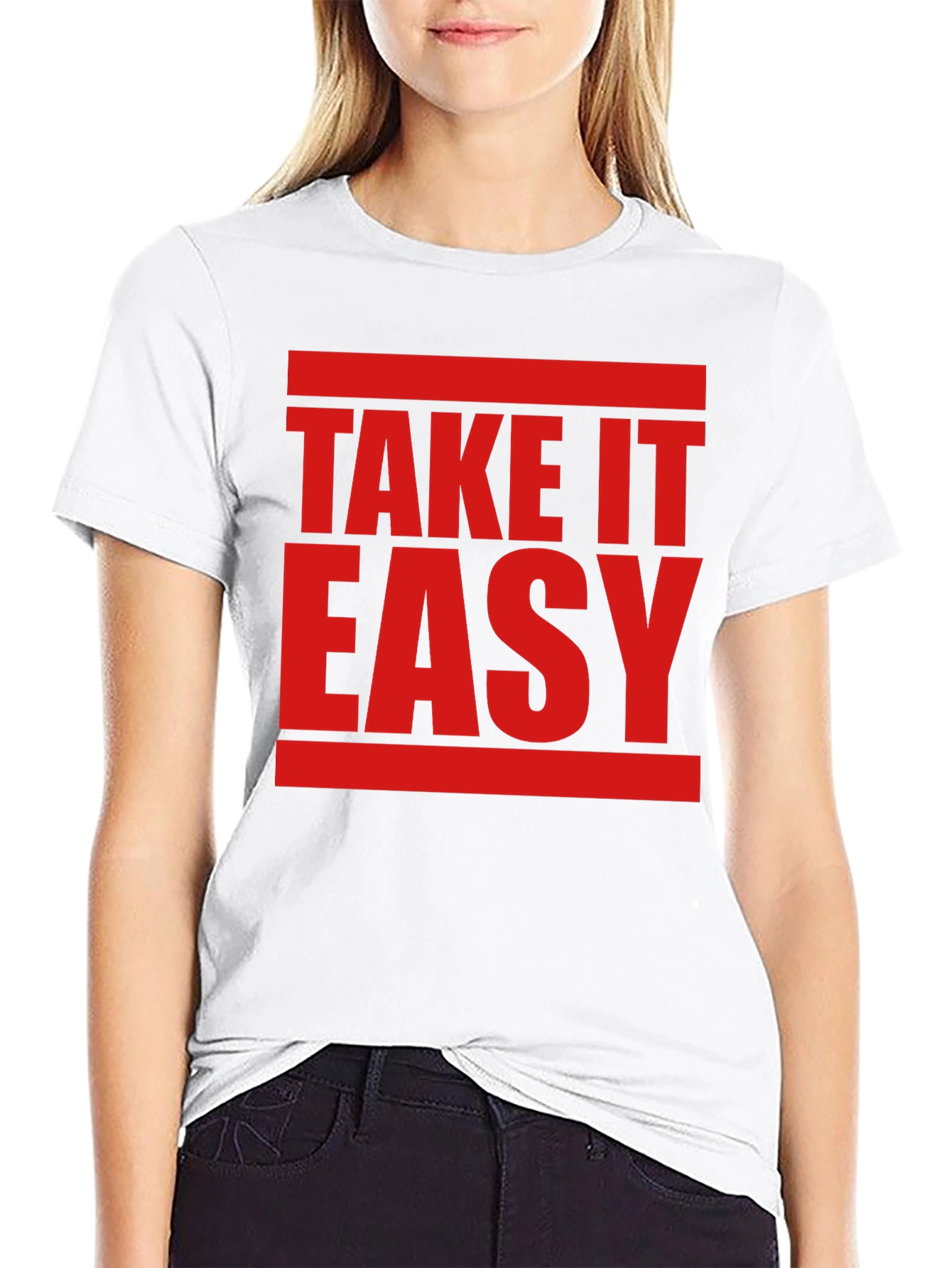 Take It Easy Graphic Tee - Casual Comfort