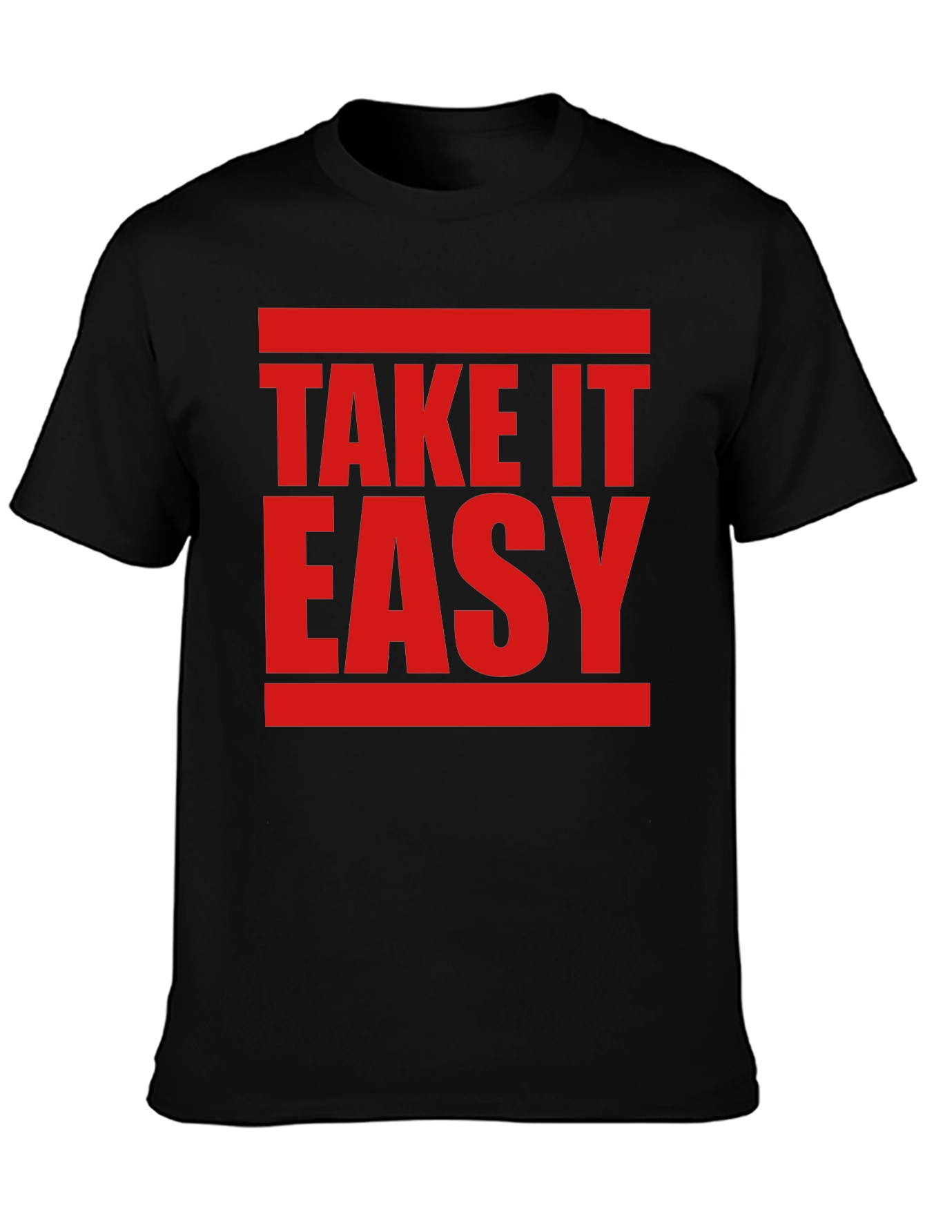 Take It Easy Graphic Tee - Casual Comfort