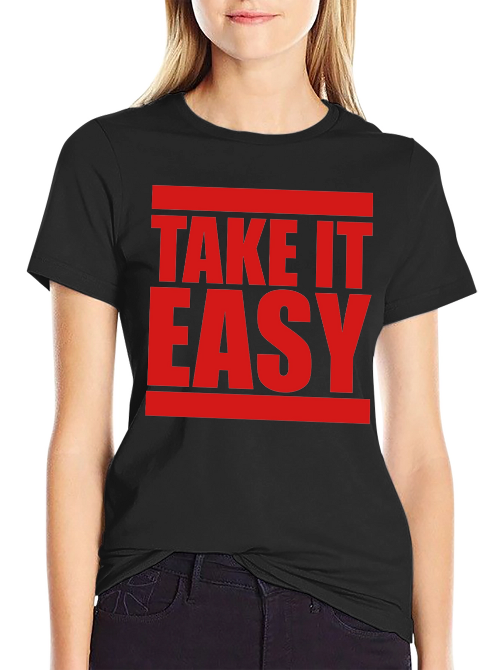 Take It Easy Graphic Tee - Casual Comfort
