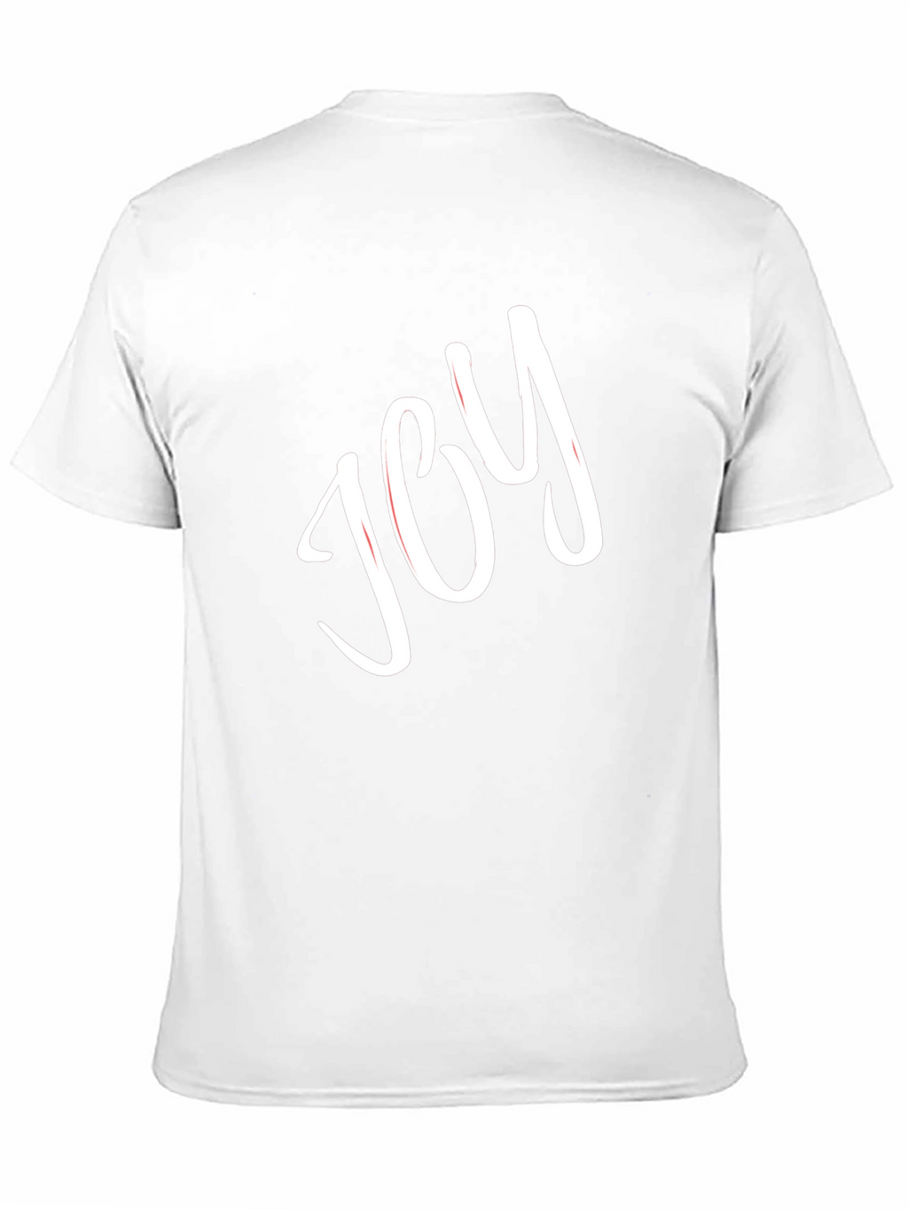 Joy Graphic Black Tee - Classic Comfort